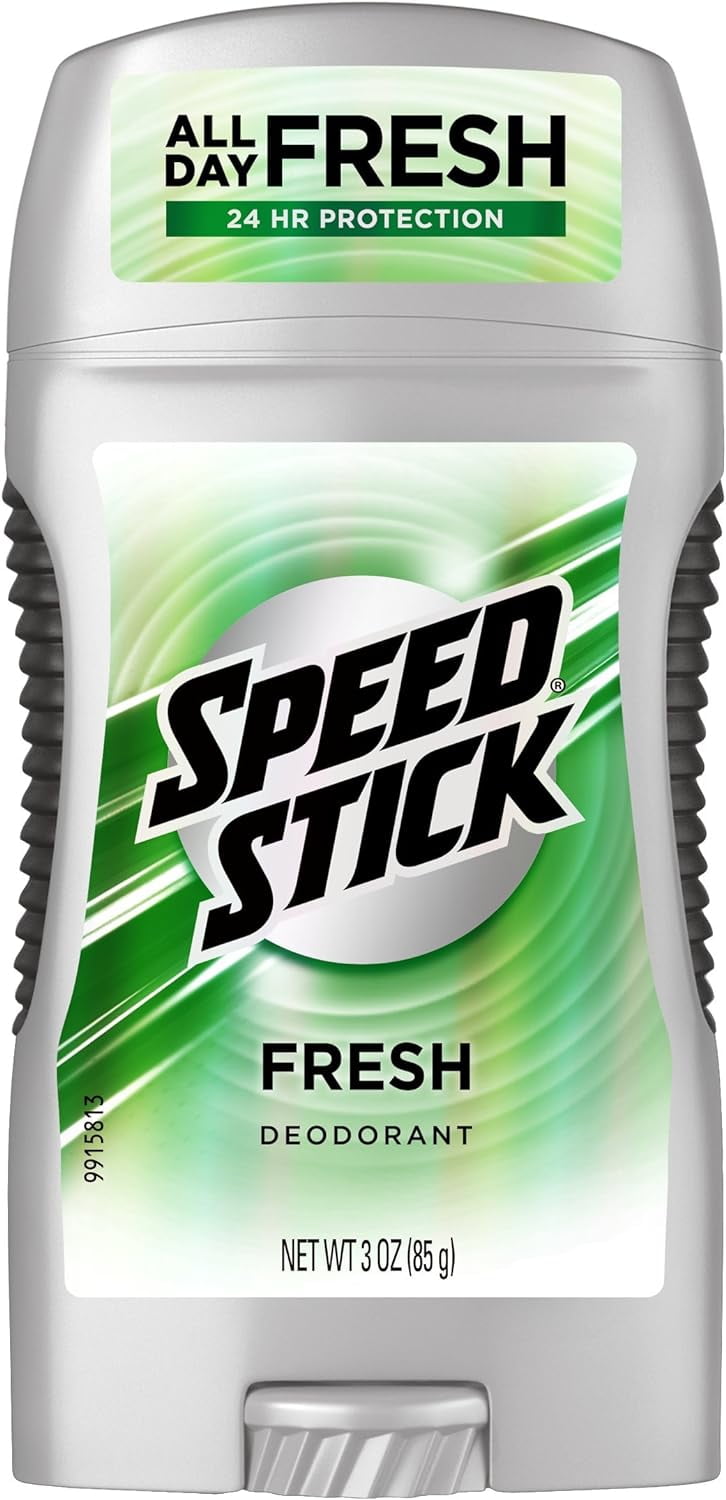 Speed Stick Deodorant, Fresh 3 oz (Pack of 6)