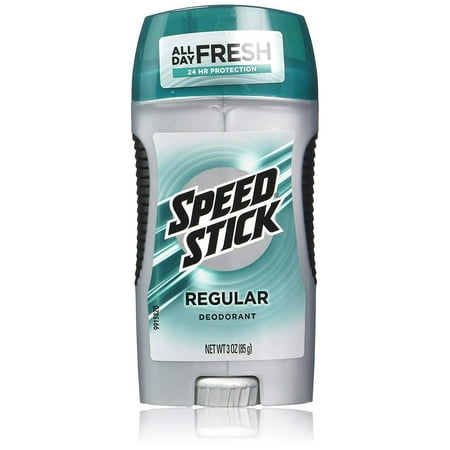 Speed Stick Deodorant Regular, 24 Hour Protection, 1.8 oz, 5 Count