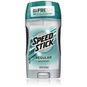 Speed Stick Deodorant Regular, 24 Hour Protection, 1.8 oz, 5 Count