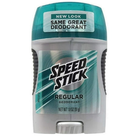 Speed Stick Deodorant Regular 24Hr Protection, 1.8 oz, Pack of 3