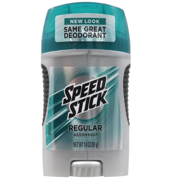 Speed Stick Deodorant Regular 24hr Men's Antiperspirant 1.8 oz, 3 Pack