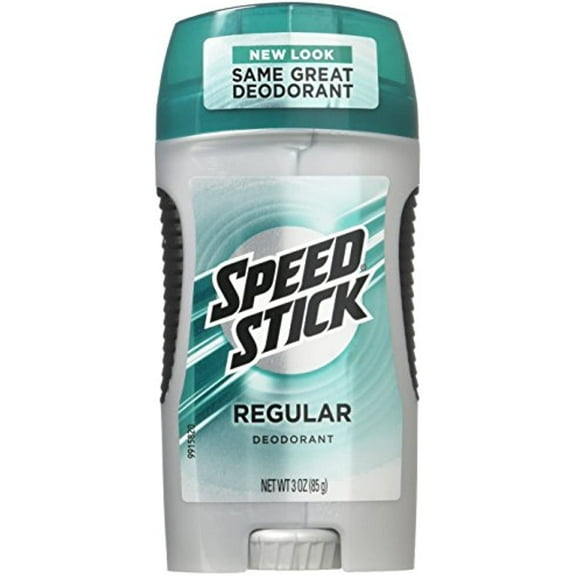 Speed Stick Deodorant, Regular, 3 Ounce, Pack of 6