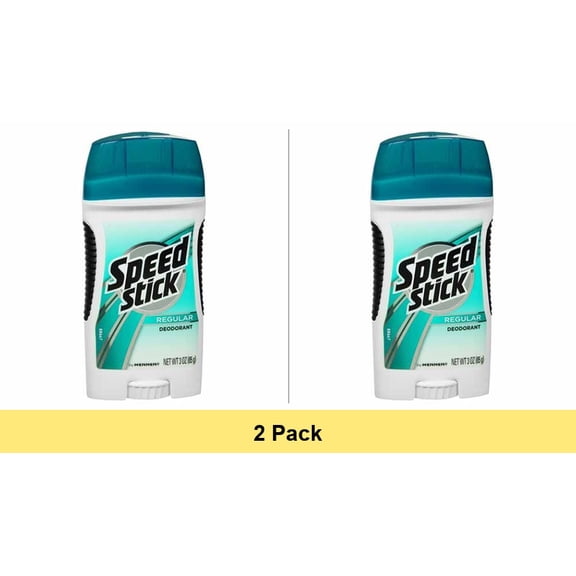 Speed Stick Deodorant Regular 3 oz - 2 Pack Bundle