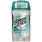 Speed Stick Deodorant, Regular - 3 oz PACK OF 3