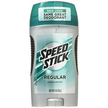 Speed Stick Deodorant, Regular 3 oz