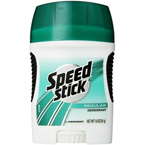Speed Stick Regular Scent Refreshing Fragrance Clean Deodorant 1.8 Oz (8 Pack)