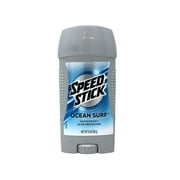 Speed Stick Clear Solid Deodorant, 24 HR, Ocean Surf, 3 OZ - 4 Pack