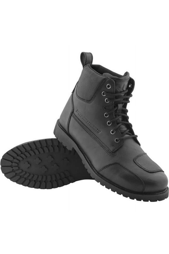 Speed & Strength 889557 Mens Call To Arms Leather Boot, Black - Size 13