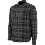 Speed & Strength Black 9 Mens Reinforced Motorcycle Shirt Gray XXL