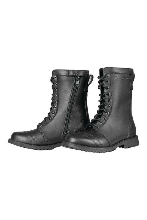 Speed & Strength Fast Times Womens Motorcycle Riding Boots Black 7 USA