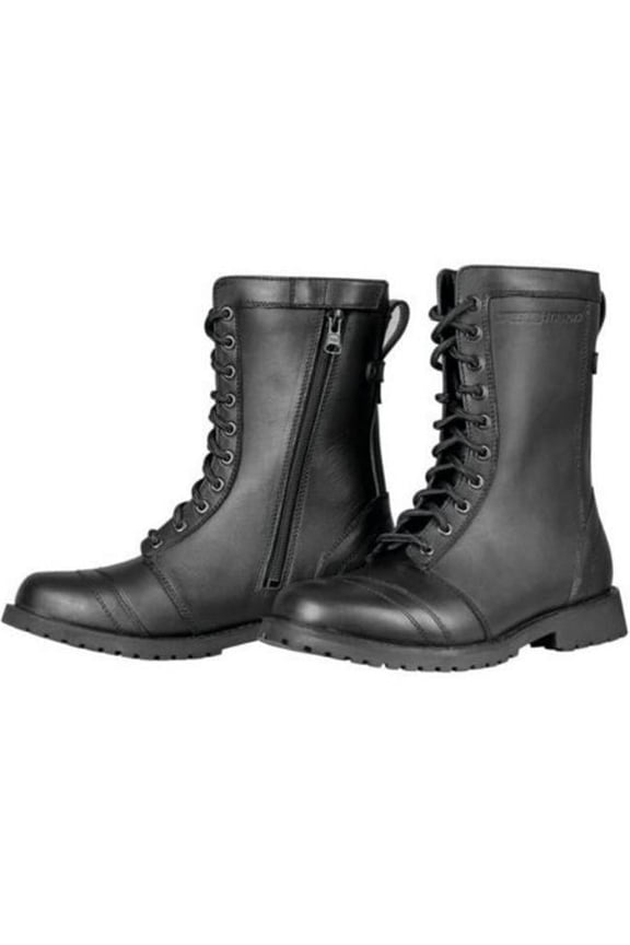 Speed & Strength Fast Times Womens Motorcycle Riding Boots Black 9 USA
