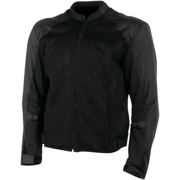 Speed & Strength Lightspeed Mens Textile Motorcycle Jacket Black XL