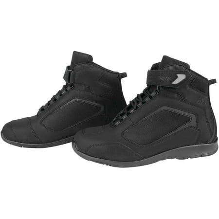 Speed and Strength Speed & Strength Moment of Truth Mens Motorcycle Shoes Black 8 USA