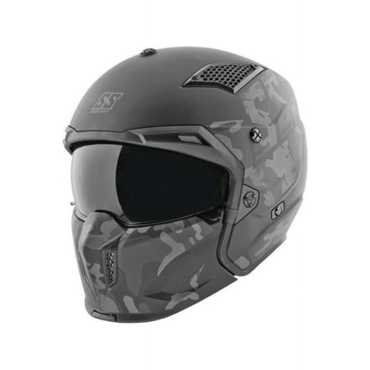 Speed and Strength SS2400 Call to Arms Open Face Motorcycle Helmet