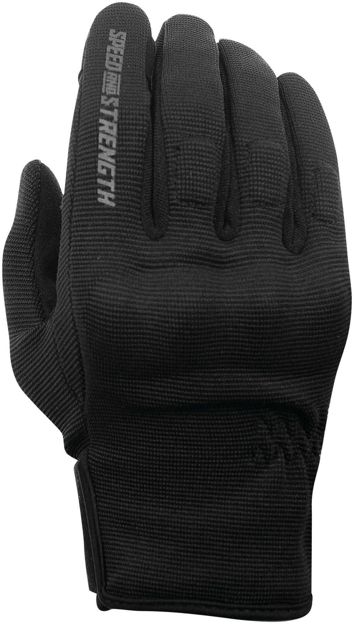Speed & Strength Speed Society Womens Textile Motorcycle Gloves Black XL