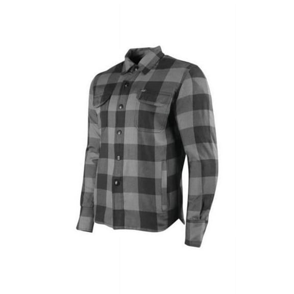 Speed & Strength True Grit Mens Long Sleeve Armored Shirt Gray XL