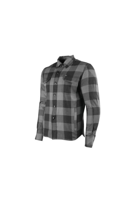 Speed & Strength True Grit Mens Long Sleeve Armored Shirt Gray XL