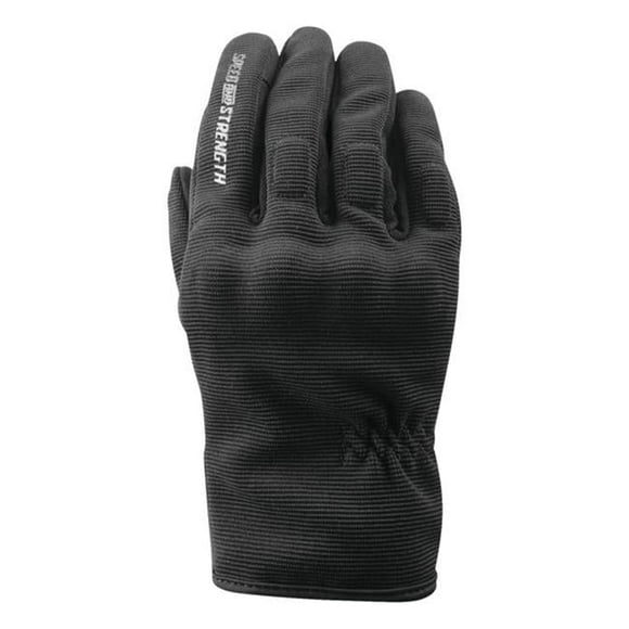 Speed & Strength United Mens Textile Motorcycle Gloves Black LG