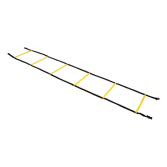 Speed Training Ladder, Yellow Black Ladder 2.6m Portable For Sports
