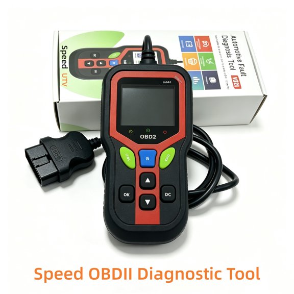 Speed UTV Recommended OBDII Diagnostic Reader, Vehicle Code Scanner for Reading & Clearing Diagnostic Trouble Codes, Reset CheckEngine Warning Light for Speed UTV Vehicles