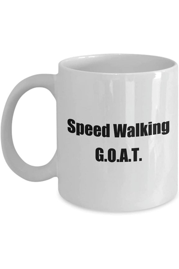Speed Walking G.O.A.T. Greatest of All Time Coffee Mug