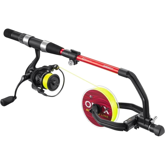 Speed X Fishing Line Spool with Unwinding Function No Twist Line with Adjustable Aluminium Handle for Spinning Reel,  Reel and Spincast Reel