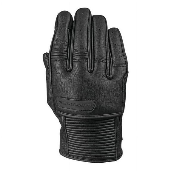 Speed and Strength Off the Chain Leather Gloves Black - Large