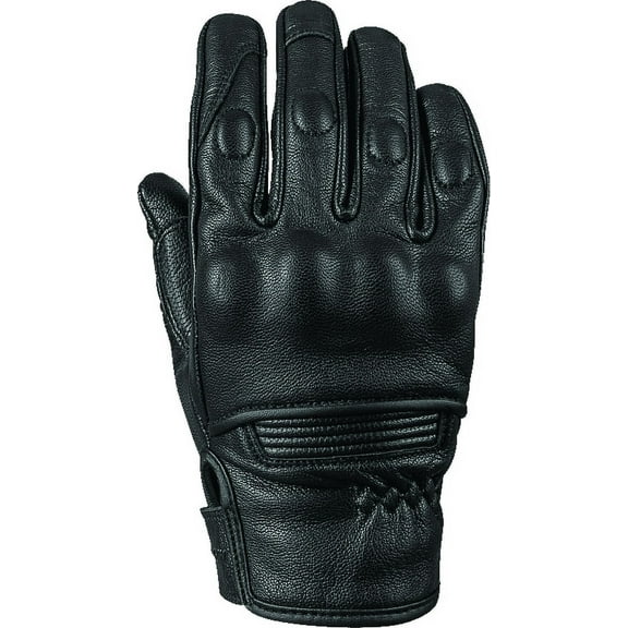 Speed and Strength Throttle Body Leather Glove Black Womens - Large