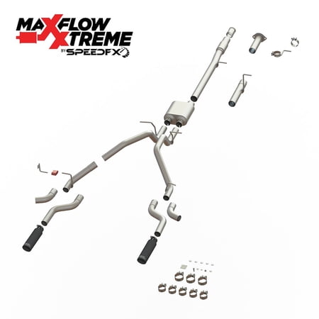 SpeedFX 50100 MaxFlow Xtreme Cat Back System EXHAUST SYSTEM