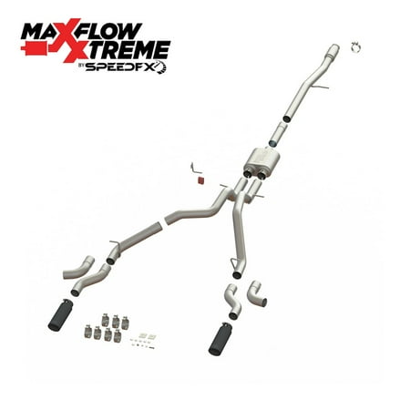 SpeedFX 50101 MaxFlow Xtreme Cat Back System EXHAUST SYSTEM