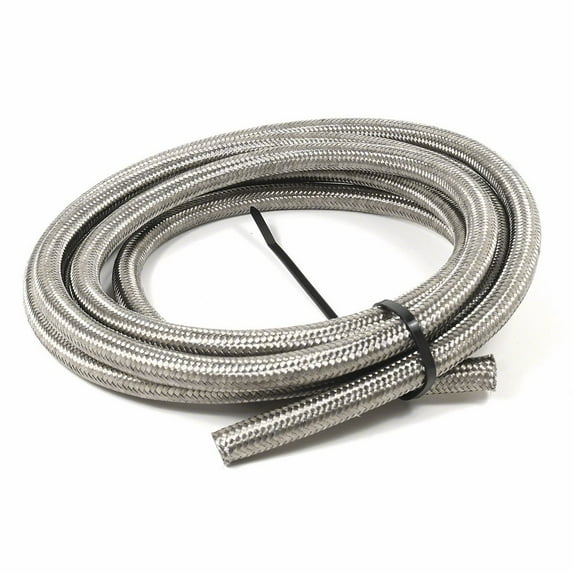 SpeedFX 5320406 Braided Hose; 6 Foot Length; Rated at 1500 PSI
