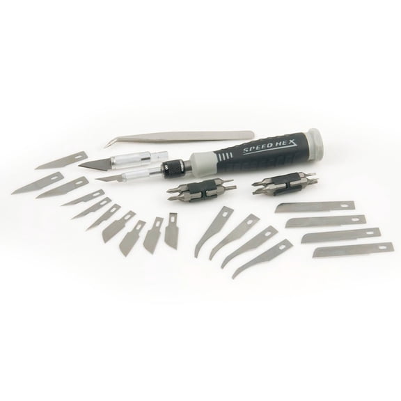 SpeedHex Micro Screwdriver & Precision Knife Set