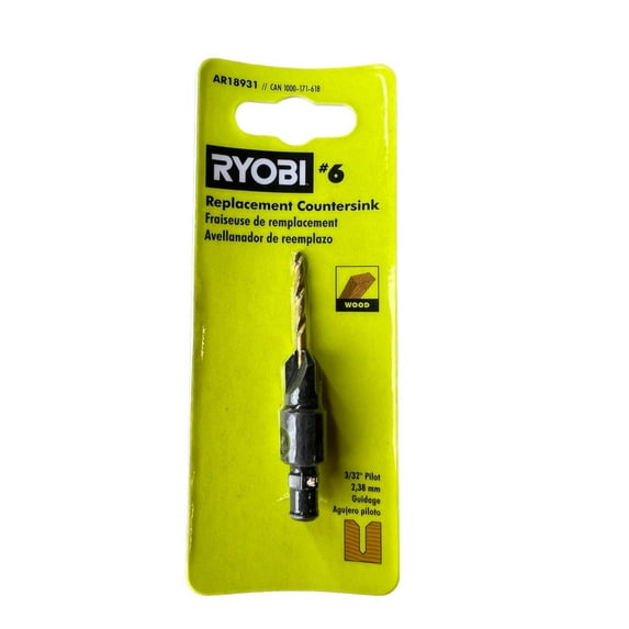 SpeedLoad+ #6 Pilot Countersink Bit