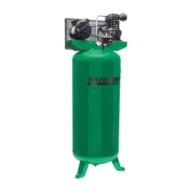 Speedaire 4ME96 3 HP 1 Stage Electric Air Compressor 60 gallon