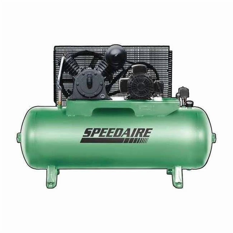 Speedaire 54JK64 Green 5 HP 230V 175 PSI 2-Stage Reciprocating Air