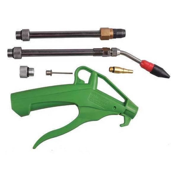 Speedaire Pistol Grip Air Gun Kit, 8" Extension 52KD66