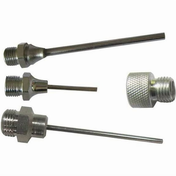 Speedaire Air Gun Nozzle Kit,Zinc/Brass 22YK71