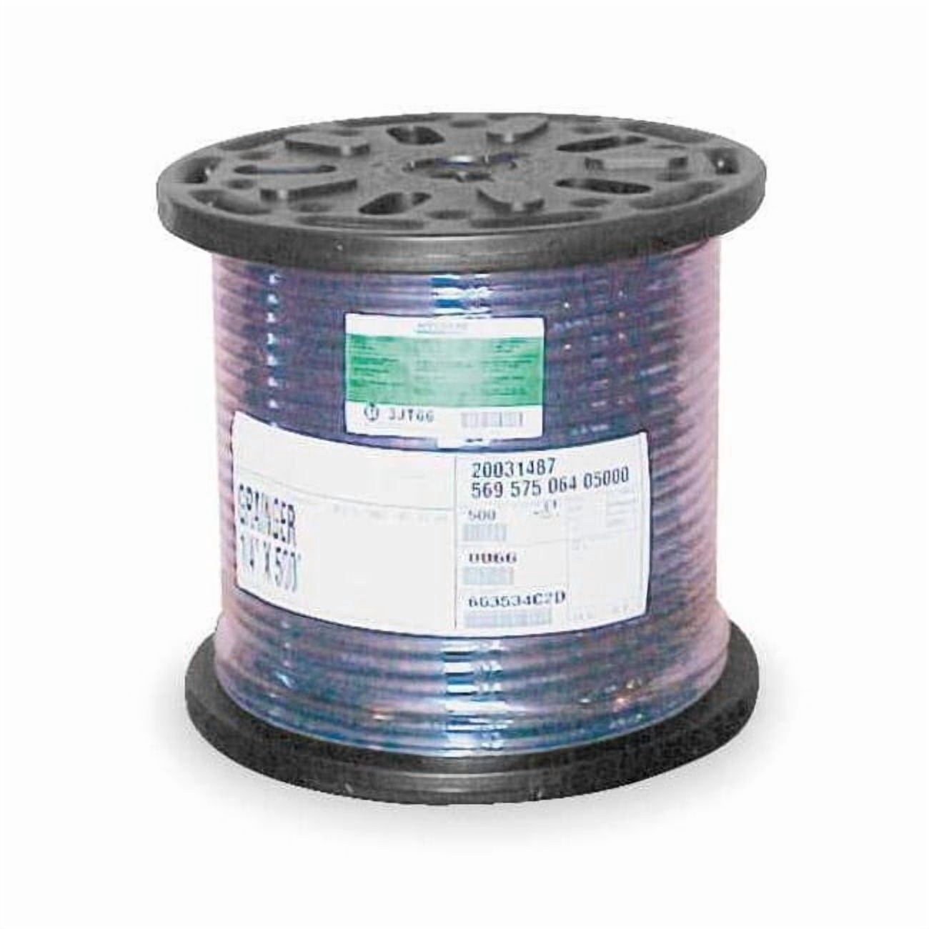 Speedaire Air Hose,3/4" ID x 500 ft. L,Black 20031502