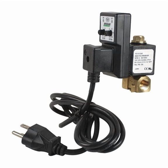 Speedaire Auto Drain Valve,100-120V,3/8 In. 13X526