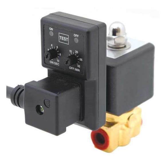 Speedaire Auto Drain Valve,115V,1.0 gpm 38XR85