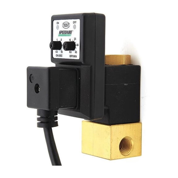 Speedaire Auto Drain Valve,230V,1/4 In.,0.75 gpm 13X537