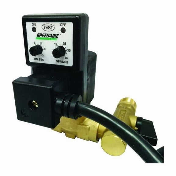 Speedaire Auto Drain Valve,Drain Size 1/4",4.0 gpm 53DN44