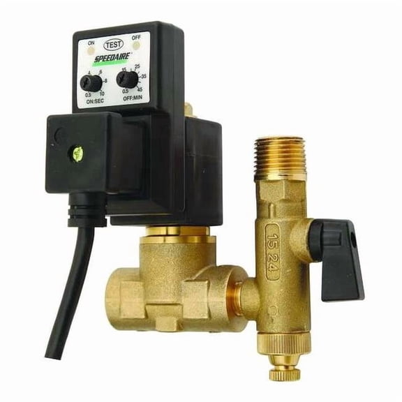 Speedaire Auto Drain Valve,Drain Size 1/4" 53CE41