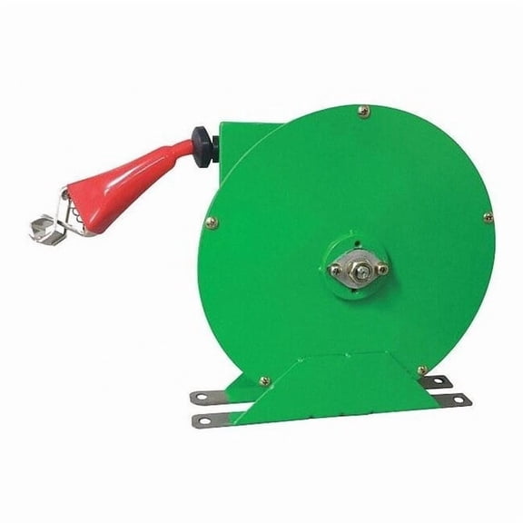 Cable Reel,50 ft.,Powder Coated,Green 440G06