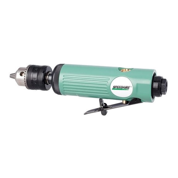 Speedaire Air Drill,Key,3/8 In,22,000 RPM,16 CFM 21AA78