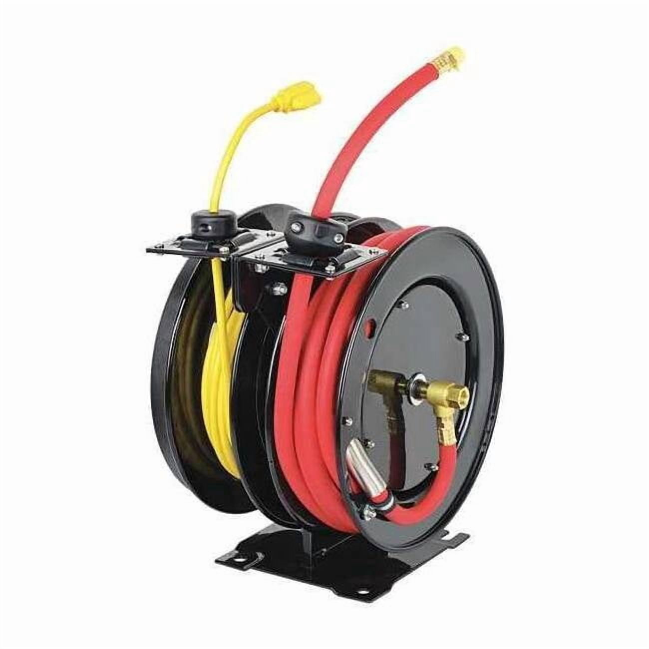 Speedaire Hose Reel,Spring Driven,3/8 in.,50 ft. 45UZ55