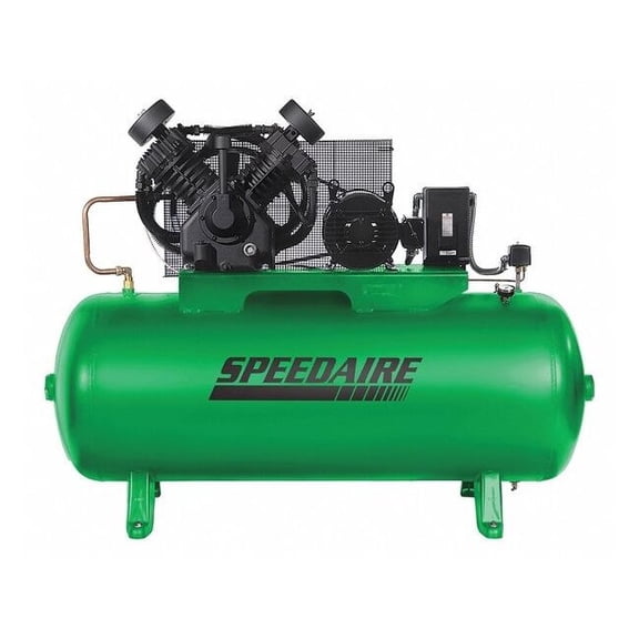 Speedaire Elec. Air Compressor,2 Stage,10HP,34CFM 35WC53