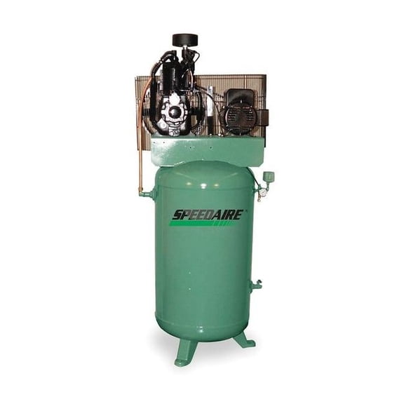 Speedaire Electric Air Compressor,2 Stage,17.3 cfm 1WD80