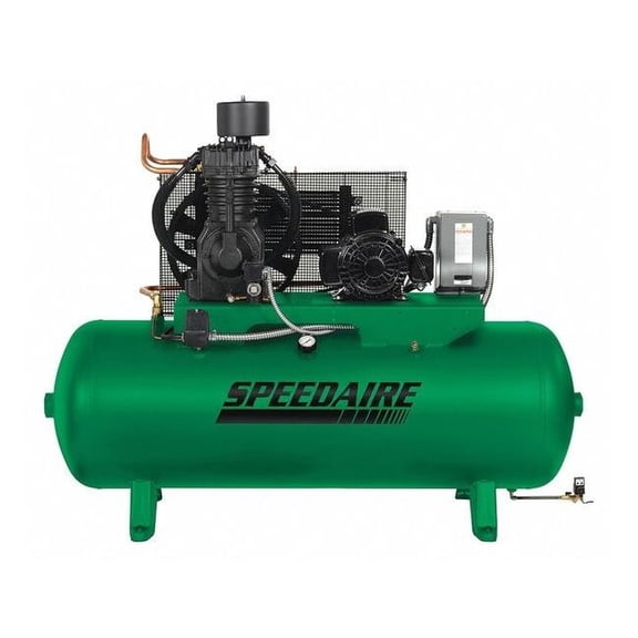 Elec. Air Compressor, 2 Stage, 7.5HP, 24CFM, Standards: ASME, CSA
