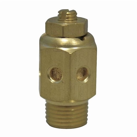 Speedaire Speed Control Muffler,1 NPT,1 5/16 Hex 1EJU7